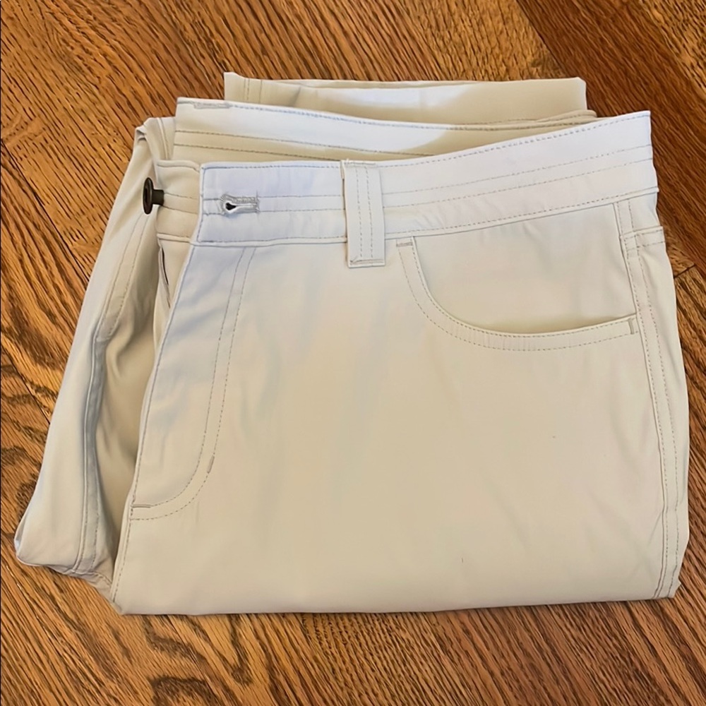 Eddie Bauer Women's Straight Leg Pants - Cream